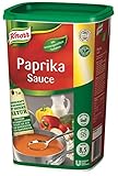 Knorr Paprika Sauce Cremig (pikant- fruchtiger Paprikageschmack) 1er Pack (1 x 1 kg)