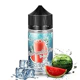 IMECIG® Eis Wassermelone E Liquid für E Zigaretten/E Shisha, Liquids 70VG/30PG Vape Eliquids, 100ML, ohne Nikotin