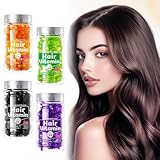 Haar Vitamine Serum Capsule, Haaröl Haarpflege Kapseln, Vitamin B5 Hair Serum, Hair Oil Haarvitamine, Anti-Frizz Haarbruch, Reparatur, Reich an Vitamin A C E B5, für Alle Haare (A)