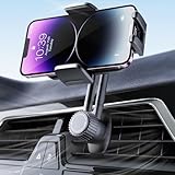 Handyhalterung Auto Handy Halterung Autohalterung: Universale Lüftung Handyhalter, EIN-Knopf-Release & 360° Drehbar KFZ für iPhone 15/14/13/12 Pro Max, Samsung, Huawei, Xiaomi, LG usw