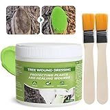 Allisway Baumwachs Wundverschluss, Wundverschluss für Bäume, Baumwachs, Fördert Effektiv die Wundheilung bei Bäumen, Erleichtert das Schneiden und Veredeln Und Eignet Sich für Obst und Zierbäume,300 g
