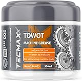 TECMAXX Mehrzweckfett “Towot” 500 ml - Lagerfett - Effizient Schmierfett - Ein reibungsminderndes Kugellagerfett - Langzeitfett