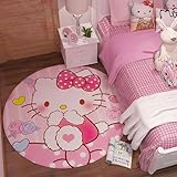 Anime-Teppich für Wohnzimmer und Schlafzimmer, rutschfester 3D-Flächenteppich, Bodenmatte, Kinderzimmer-Spielzimmerteppich, Innenteppich und Wohnzimmerteppich, Schlafzimmer, Flächenteppich, Durchmes