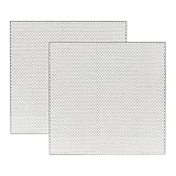 Edelstahl Lochblech 305x305x15 mm Streckmetall Netzplatte Gitter Dekorative Netze für Heimdekoration und Industrie