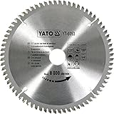HM Sägeblatt 210 x 30 , 72 Zähne , TFZ , für Alu, Kunststoff, NE-Metalle
