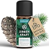 FJORLAND® Zirbenöl BIO naturrein 10ml - [ECHTES ZIRBENÖL]...