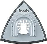 kwb Multitool Schleifplatte für Delta-Schleifer, inkl....