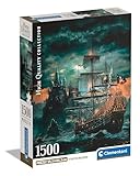 Clementoni The Pirates Ship Puzzle 1500 Teile Erwachsene - Puzzle Erwachsene in 59,2 x 84,3 cm - Puzzle Erwachsene anspruchsvoll von Clementoni 31719