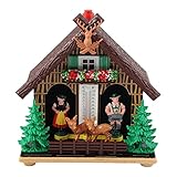 Superfreak Freak Scene Wetterhaus - Thermometer - Bayern - Bayerische Waldhütte - Retro