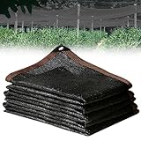 Schattierungsnetz 2x3m, Beschattung für Terrassenüberdachung, Atmungsaktiv Schattiernetz mit Ösen, Leicht Schattennetz 90% Shading Rate UV-Beständiges, Beschattungsnetz für Gewächshaus, Garten