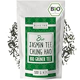 Bio Jasmintee Chung Hao - Grüner Tee Bio I 100 Gramm Bio Jasmin Grüner Tee I Organic Green Tea by KLUIZ