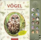 Vögel in unseren Wäldern: Mit 12 echten Tierstimmen: Soundbuch mit 12 bestechend klaren Vogelstimmen, Waldtiere erkennen für Natur-Entdecker ab 6 Jahren (Nature Zoom)