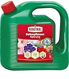 Substral Balkonpflanzen Nahrung Premium Flüssigdünger, 2 L – Für üppige Blüten und Pflanzengesundheit, Grün