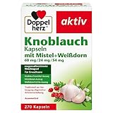 Doppelherz Knoblauch Kapseln mit Mistel + Weißdorn 60 mg/...