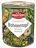 DREISTERN Bohneneintopf mit Rindfleisch, 800 g