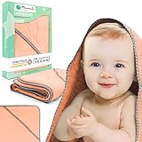 Mammacita® Kapuzenhandtuch Baby aus Oeko-TEX Baumwolle - Baby Handtuch Kapuze für Babys und Kleinkinder - Babyhandtuch mit Kapuze (90 x 90cm) - Baby Badetuch, Handtuch Baby