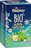 Meßmer Bio Alpenkräuter | 100% natürliche Zutaten | 20...