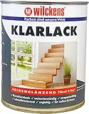 Wilckens Kunstharz Klarlack seidenglänzend, 750 ml, farblos