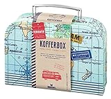 moses. Fernweh Geschenkkoffer Allzweckbox, für Geldgeschenke Reiseerinnerungen, kleine Reise-Utensilien, Hochzeiten und Reisegutscheine, mit Grußkarte