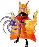 Bandai - Anime Heroes Beyond - Naruto Shippuden - Figurine Anime Heroes Beyond 17 cm - Gelenkige Naruto-Figur - Naruto Uzumaki Transformation Kyubi - Spielzeug für Kinder ab 4 Jahren - 37711
