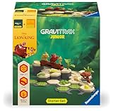 Ravensburger 73437 GraviTrax Junior Starter-Set Disney Lion King, Murmelbahn für Kinder ab 3 Jahren, mit Spielfiguren aus der König der Löwen-Welt