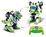 Vtech Switch and Go Dinos RC Roboter-T-Rex – Dino-Roboter-Transformer mit Fernbedienung – 2in1 Spielzeug mit Dinostimme, Geräusch- und Lichteffekten – Für Kinder von 3-8 Jahren