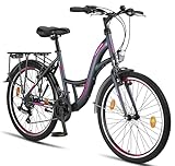 Licorne Bike Stella Premium City Bike in 24,26 und 28 Zoll -...