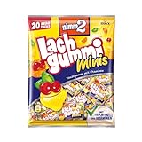 nimm2 Lachgummi Minis – 1 x 210g (20 Mini Packs) –...