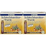 HOYER Schlechtwetter-Trunk Trinkampullen BIO, 10 x 10 ml (Packung mit 2)