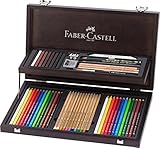 Faber-Castell 110084 - Art & Graphic Compendium Holzkoffer,...