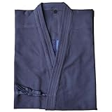 ZHSOAO Judoanzug Judo-Anzüge, Kendo-Uniform, Hapkido-Uniform, Kendo-Anzug, Aikido-Anzug-Set, Judo-Anzug, Kendo, Aikido, Hapkido, Kampfsport, schnell trocknend(Blue,165cm)