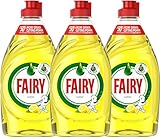 Fairy Original Clean & Fresh Spülmittel mit LiftAction 3 x 320 ml Zitrone