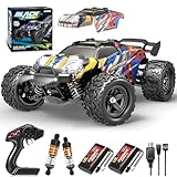 JONRRYIN Ferngesteuertes Auto, 2,4 GHz 1:18 Offroad RC Auto 40 km/h, 4WD Schnelles Ferngesteuertes Rennauto, All Terrain RC Monster Truck Wasserdicht Rennauto für Erwachsene Kinder Spielzeug