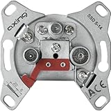 Axing SSD 5-07 Universal Sat Enddose mit 7 dB Anschlussdämpfung (SAT / TV / R)