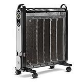 TROTEC Wärmewellenheizung TCH 2050 E – Heizleistung 1200 W / 2000 W – Konvektor Standgerät, Infrarotheizung, mit Timer-Funktion