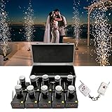 Drahtlose Feuerwerkszündsysteme, Bühnenstrahl-Auslöser, elektronischer Feuerwerkszünder, Feuerwerksempfänger für Hochzeitsfeier-Bühnenausrüstung, Feuerwerkskörper nicht enthalten (10 Zündschnüre)