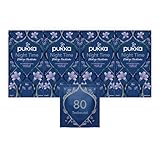 Pukka | Bio-Kräutertee „Night Time“ | Natürlicher Schlaftee | Kamille, Lavendel, Lindenblüten und Baldrian | Perfekt vor dem Zubettgehen | 4er Pack | 80 Teebeutel