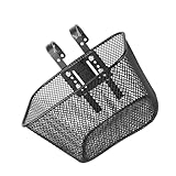 Kinderfahrräder Vorderkorb Metallfahrräder Körbe Verstellbarer Lenker Aufbewahrungsbehälter Einfache Installation Mädchen