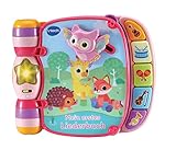 VTech Baby Mein erstes Liederbuch rosa – Kunterbuntes Buch mit 7 Seiten und beweglichen Elementen zum Spielen, Zuhören und Mitsingen – Für Kinder von 9-36 Monaten