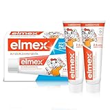 elmex Kinderzahnpasta 2-6 Jahre 2x50ml – kindgerechte...