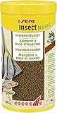 sera Insect Nature (1,5mm) 1000ml - 100% Protein aus nachhaltiger Quelle - nachhaltiges Insektenmehl als Proteinquelle bzw. Fischfutter fürs Aquarium, Granulat, ohne Farb- & Konservierungsstoffe