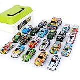 MXTIMWAN Matchbox Auto Set, Cars Spielzeug,21 Stück Kinder Auto Spielzeug,Car Toy,Mini Auto Set,Spielzeugauto Aufziehautos,Auswahl Spielzeug Autos,Modelle Spielpreise für Kinder Jungen