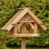 VOSS.garden Vogelhaus Finkenheim Holz Futterhaus Vogelhäuschen Vogelvilla Garten
