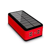 CXYP Outdoor Generators 50000mAh,185Wh Solar Powerbank - Tragbare Solar Ladegerät für Outdoor, Camping - Power Bank mit Solarpanel und wasserdichtem Design - Effizientes Solar Ladegerät für Handy