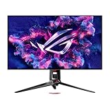 ASUS ROG Swift OLED PG32UCDP 32-Zoll Gaming-Monitor (WOLED-Panel (31,5 Zoll sichtbare Fläche), Dual Mode (4K 240 Hz; FHD 480 Hz), 0,03 ms (GTG), G-SYNC, maßgeschneiderter Kühlkörper, OLED Care)