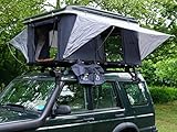 Prime Tech Hartschalen-Autodachzelt Nevada Pro schwarz/dunkel grau – Leichtbau, nur 47 kg