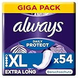 Always Daily Protect Slipeinlagen Damen Extra Long (54...