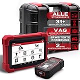 LAUNCH EUROPE CRP 919 MAX OBD2 Diagnosegerät Auto für alle Fahrzeuge, Fehlerauslesegerät KFZ, Alle System Auslesegerät alle Marken, 31+ Servicefunktionen Öl/EPB/DPF/Batterie, ECU-Kodierung, CANFD DoIP