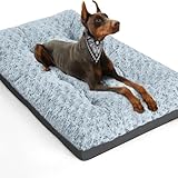 Generisch Hundekorb Groß Hundebett Flauschig Hunde Bett Katzensofa Luxus Hundenest Grosse Hunde OrthopäDisch (M:74x46cm)