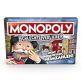 Monopoly für schlechte Verlierer Brettspiel ab 8 Jahren – Das Spiel, bei dem es sich auszahlt, zu verlieren